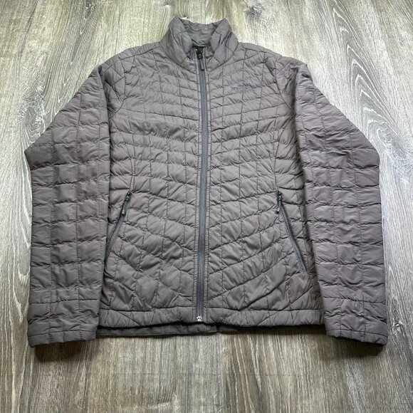 The North Face Jacket Women's M Medium Thermoball Full Zip Brownish Color - Picture 1 of 12